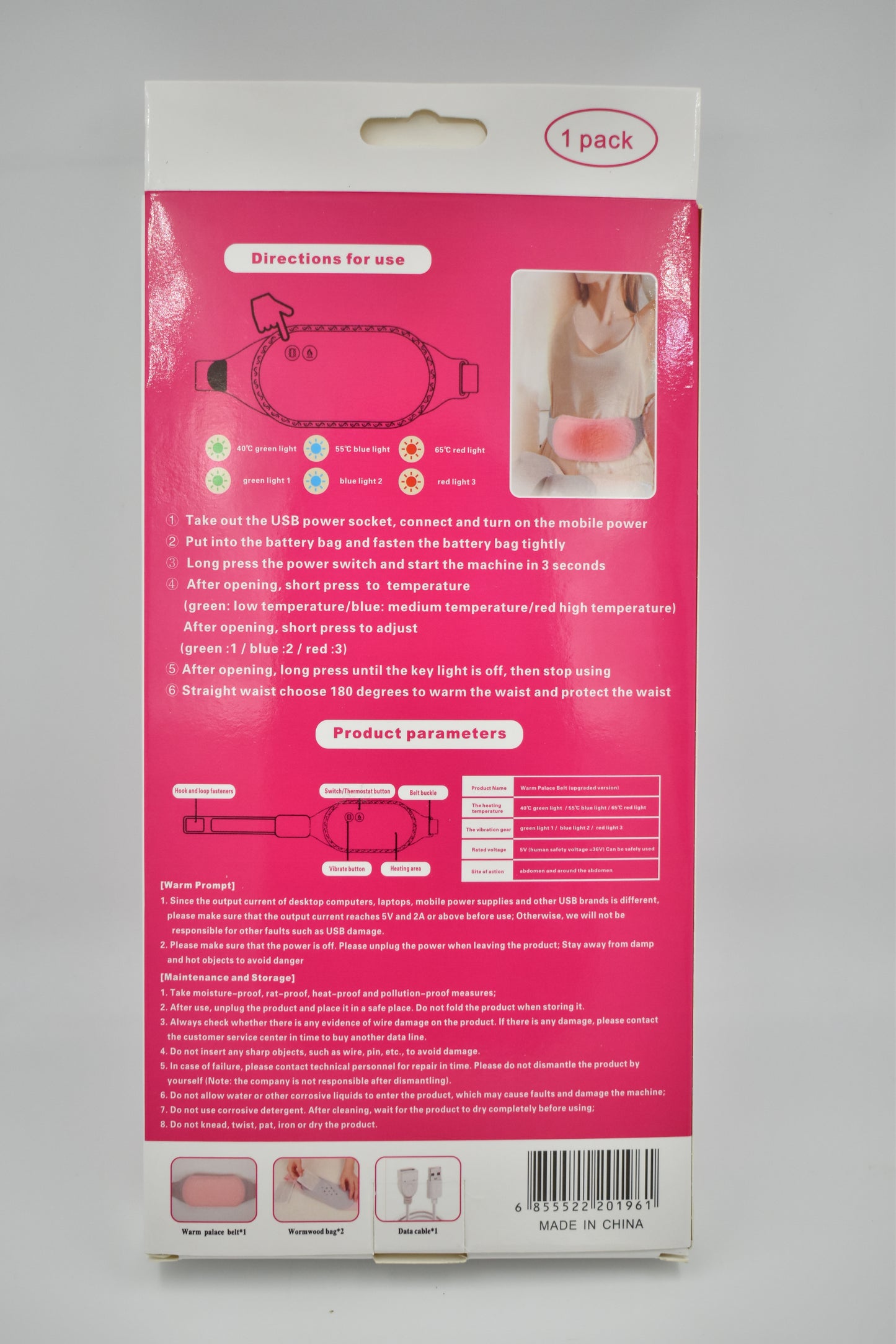 "Dolor menstrual? olvidalo con nuestro dispositivo"